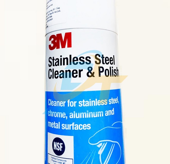 Chai tẩy gỉ s&eacute;t, đ&aacute;nh b&oacute;ng inox 3M Stainless Steel 3M 59158 21oz (600g)  3M | Gi&aacute; rẻ nhất - C&ocirc;ng Ty TNHH Thương Mại Dịch Vụ Đạt T&acirc;m
