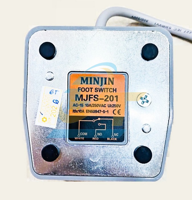 C&ocirc;ng tắc b&agrave;n đạp 10A 250V Minjin MJFS-201 MJFS-201 MINJIN | Gi&aacute; rẻ nhất - C&ocirc;ng Ty TNHH Thương Mại Dịch Vụ Đạt T&acirc;m