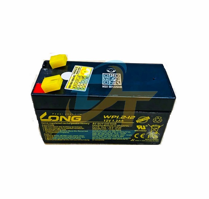 Ắc quy kh&ocirc; 12V 1.2Ah Long WP1.2-12  China | Gi&aacute; rẻ nhất - C&ocirc;ng Ty TNHH Thương Mại Dịch Vụ Đạt T&acirc;m