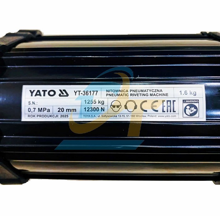 M&aacute;y r&uacute;t đinh rive inox bằng kh&iacute; n&eacute;n 4.0 - 6.4mm Yato YT-36177  YaTo | Gi&aacute; rẻ nhất - C&ocirc;ng Ty TNHH Thương Mại Dịch Vụ Đạt T&acirc;m