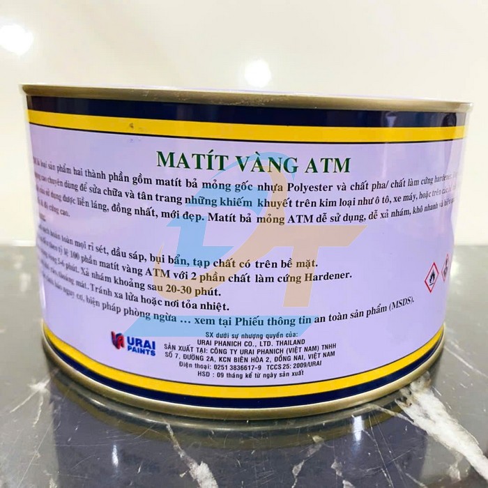 Bột tr&eacute;t bả Matit v&agrave;ng ATM 1kg  ATM | Gi&aacute; rẻ nhất - C&ocirc;ng Ty TNHH Thương Mại Dịch Vụ Đạt T&acirc;m