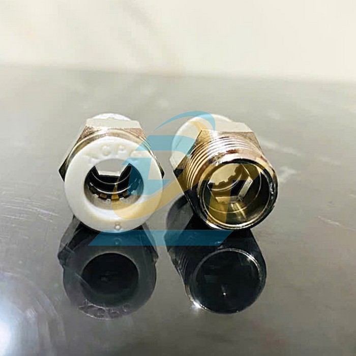 Đầu nối hơi thẳng ren ngo&agrave;i 13 ống 8 XCPC XPC08-02  XCPC | Gi&aacute; rẻ nhất - C&ocirc;ng Ty TNHH Thương Mại Dịch Vụ Đạt T&acirc;m