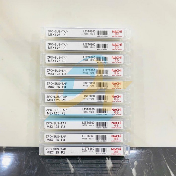 Mũi taro thẳng List L6860 Nachi STPO M8x1.25 P3  Nachi | Gi&aacute; rẻ nhất - C&ocirc;ng Ty TNHH Thương Mại Dịch Vụ Đạt T&acirc;m